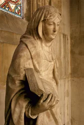 Św. Anna i jej córka Dziewica Maryja, fragment marmuru Św. Anny patrz także 248122 i 248123
